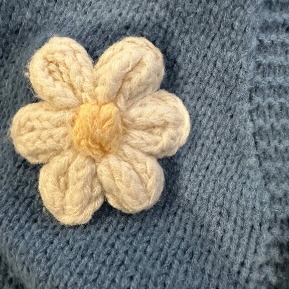 Dreamers by Debut Floral Knit Cardigan - Picture 6 of 6